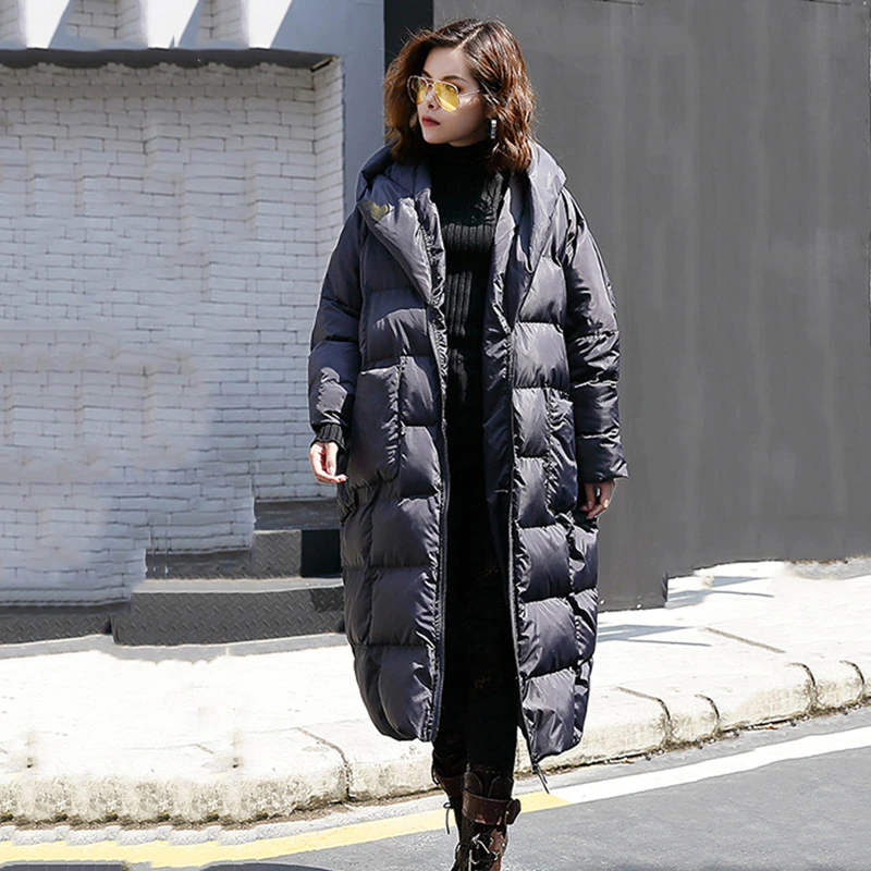 Hina Loose Hooded Parka by Marigold Shadows