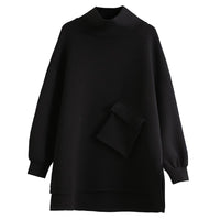 Tamaka Pocket Turtleneck Long Sleeve Shirt by Marigold Shadows