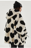 Heart Dyed Wool Jacket by White Market