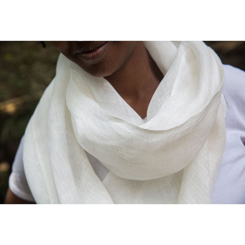 Gauze Linen Scarf by SLATE + SALT